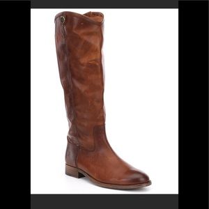FRYE BOOTS Women’s FRYE  Melissa button Cognac